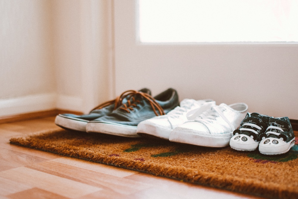 Shoes like these often have types of rubber in the soles.